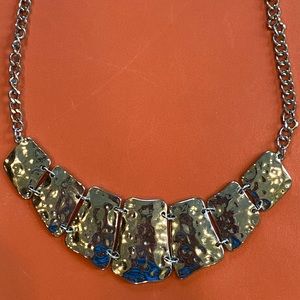 Gold Tone Statement Necklace